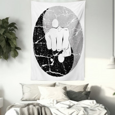 Fist in Yin Yang Tapestry