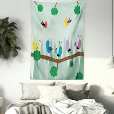 Birds on Branch Tapestry