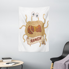 Flying Spaghetti Monster Tapestry