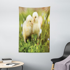 Baby Chickens Photo Tapestry