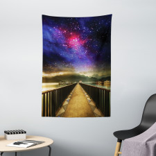 Galaxy Cosmos Bridge Tapestry