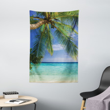 Paradise View Maldives Tapestry