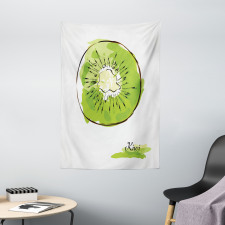 Halved Fruit Design Tapestry