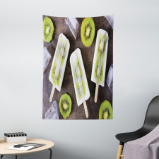 Homemade Fruit Popsicles Photo Tapestry