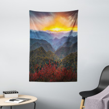 Picturesque Sunset NC Tapestry