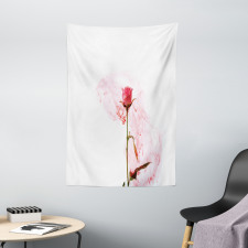 Romantic Love Rose Design Tapestry