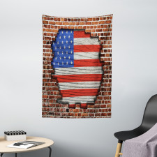 American National Flag Tapestry