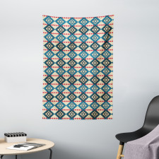 Braided Mosaic Art Tapestry