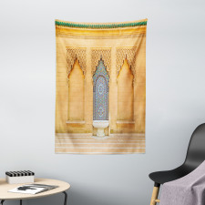 Moroccan Tile Fountain Tapestry