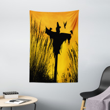 Rural Silhouettes Tapestry