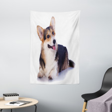 Pembroke Welsh Dog Lover Art Tapestry