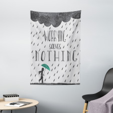 Worrying Solves Nothing Tapestry