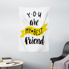 Buddy Motivation Art Tapestry