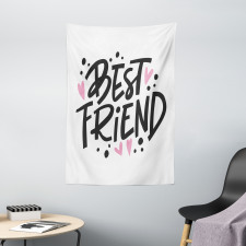 Girly Lettering Tapestry