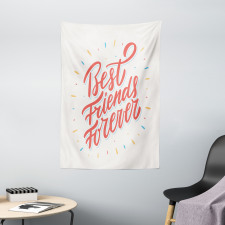 Colorful Buddies Art Tapestry