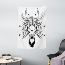 Elk Third Eye Occult Tapestry