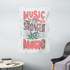 Retro Calligraphy Tapestry