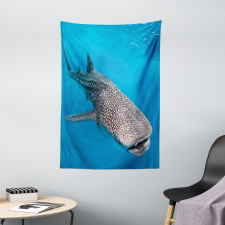 Swimming Whale Sea Tapestry