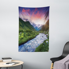 Georgia Caucasus Hills Tapestry