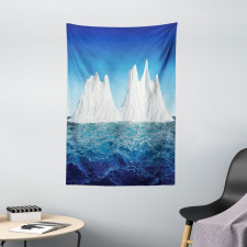 Antarctic Scene in Ocean Tapestry