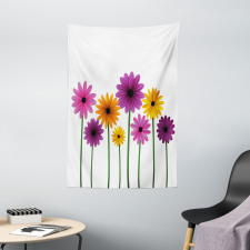 Simple Spring Flowers Tapestry