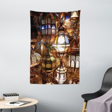 Evening Lantern Tapestry