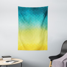 Polygonal Color Changes Tapestry