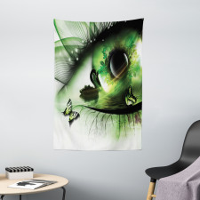 Abstract Swan Animal Tapestry