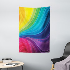 Abstract Smooth Lines Tapestry