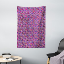 Wavy Streaks Tapestry