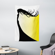 Hair Whip Woman Shade Tapestry