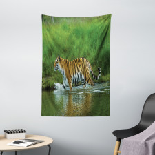 Siberian Tiger Panthera Tapestry