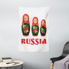 Nesting Matryoshka Dolls Tapestry