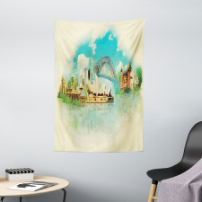 Cityscape Sydney Tapestry