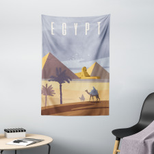 Cleopatra Pyramids Tapestry