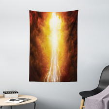 Vivid Apocalyptic Day Tapestry