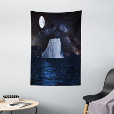 Iceberg Reflection Sky Tapestry