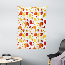 Seasonal Fall Leaves Tapestry