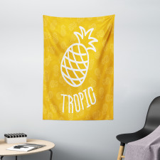 Exotic Pineapple Summer Tapestry