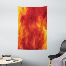 Fire and Flames Design Tapestry