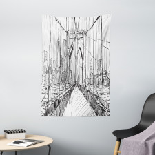 Creative Bridge Drawing Tapestry