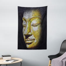 Old Ancient Gothic Statue Tapestry