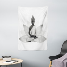 Lotus Far Eastern Style Tapestry