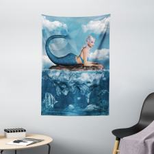 Mythical Sea Graphic Tapestry