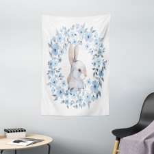Rabbit Portrait Tapestry