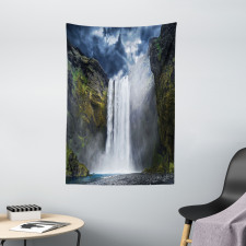 America Cliffs Scene Tapestry