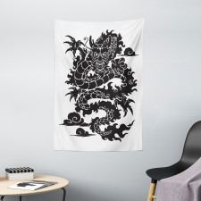 Cultural Chinese Silhouette Tapestry