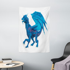 Wild Creature with Wings Tapestry