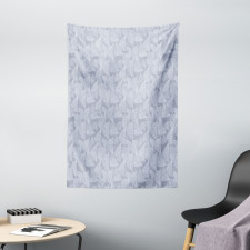 Lines Forming Wave Shapes Tapestry