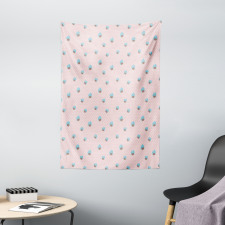 Cupcakes and Polka Dots Tapestry